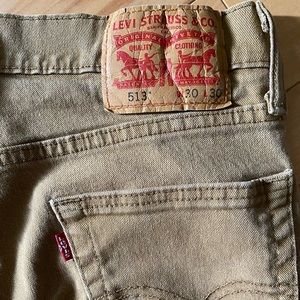 Mens Levi's 513 Slim Straight Jeans 